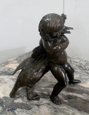 BRONZE STATUETTE VON A. COLLAS