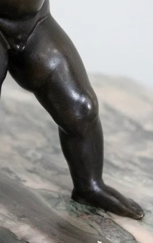 ESTATUILLA DE BRONCE DE A. COLLAS