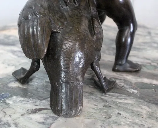 BRONZE STATUETTE VON A. COLLAS