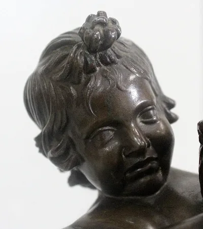 BRONZE STATUETTE VON A. COLLAS