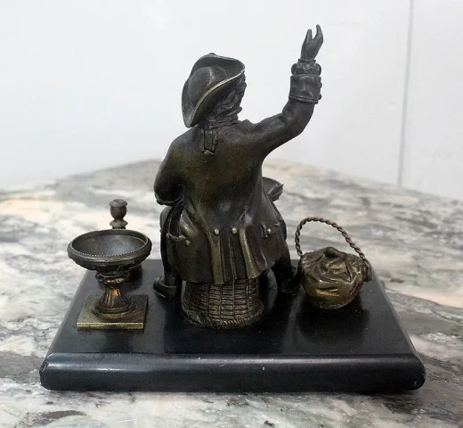 BRONZEN INKSTAND