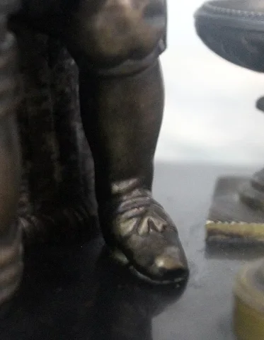 Encrier en Bronze – Fin XIXe