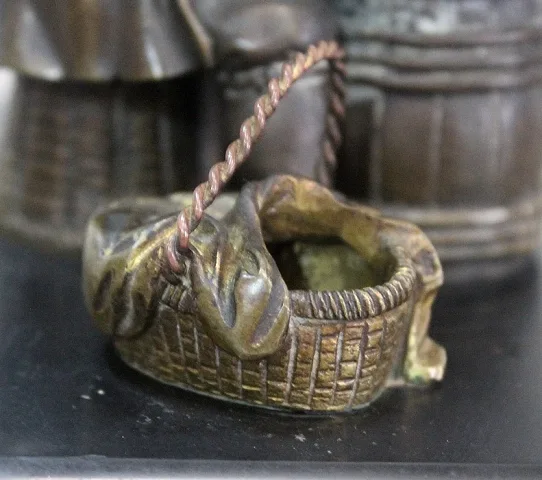 Encrier en Bronze – Fin XIXe