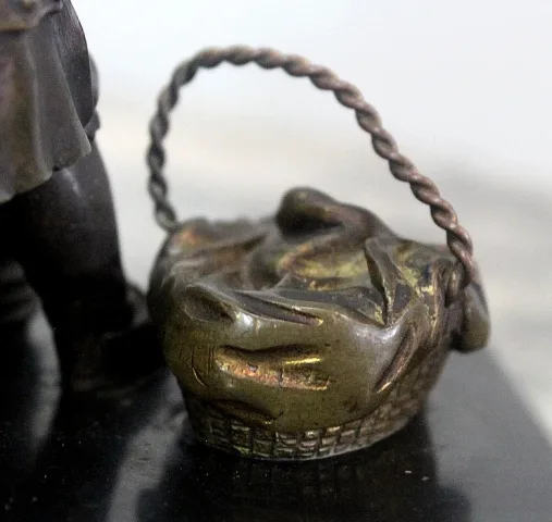 BRONZEN INKSTAND