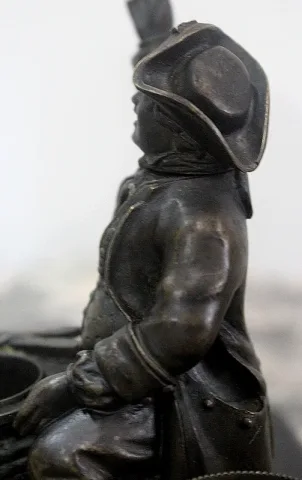 Encrier en Bronze – Fin XIXe
