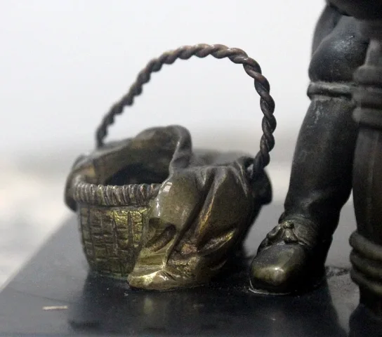 BRONZEN INKSTAND