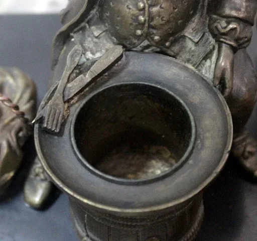 BRONZEN INKSTAND