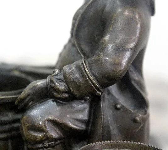 BRONZEN INKSTAND