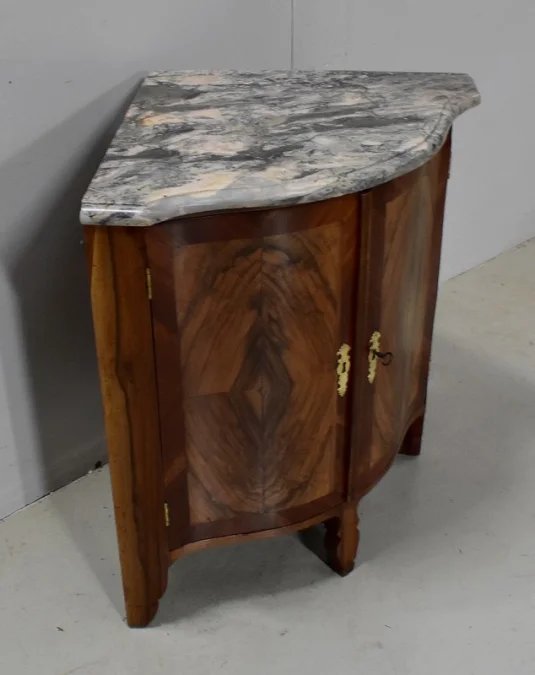 LOUIS XV PERIOD CORNER CUPBOARD