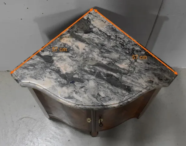LOUIS XV PERIOD CORNER CUPBOARD