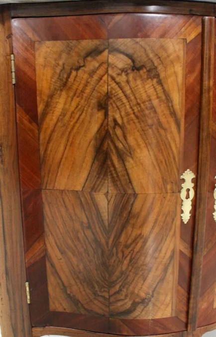 LOUIS XV PERIOD CORNER CUPBOARD