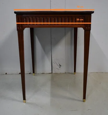 Petite Table de Cabaret en Acajou de Cuba, époque Louis XVI – XVIIIe