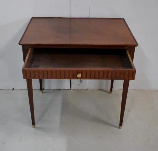 Petite Table de Cabaret en Acajou de Cuba, époque Louis XVI – XVIIIe