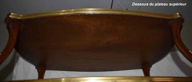 Table à Thé en Marqueterie, style Louis XV – Début XXe