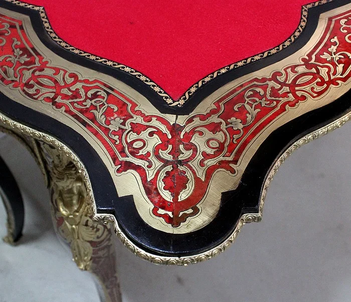 NAPOLEON III PERIOD CARD TABLE