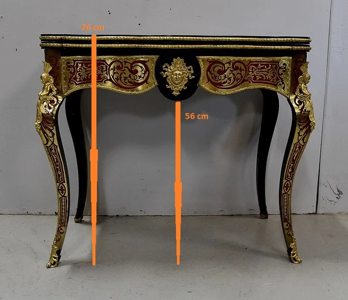 NAPOLEON III PERIOD CARD TABLE