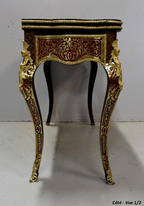 NAPOLEON III PERIOD CARD TABLE