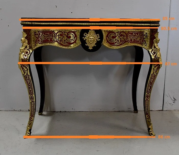 NAPOLEON III PERIOD CARD TABLE
