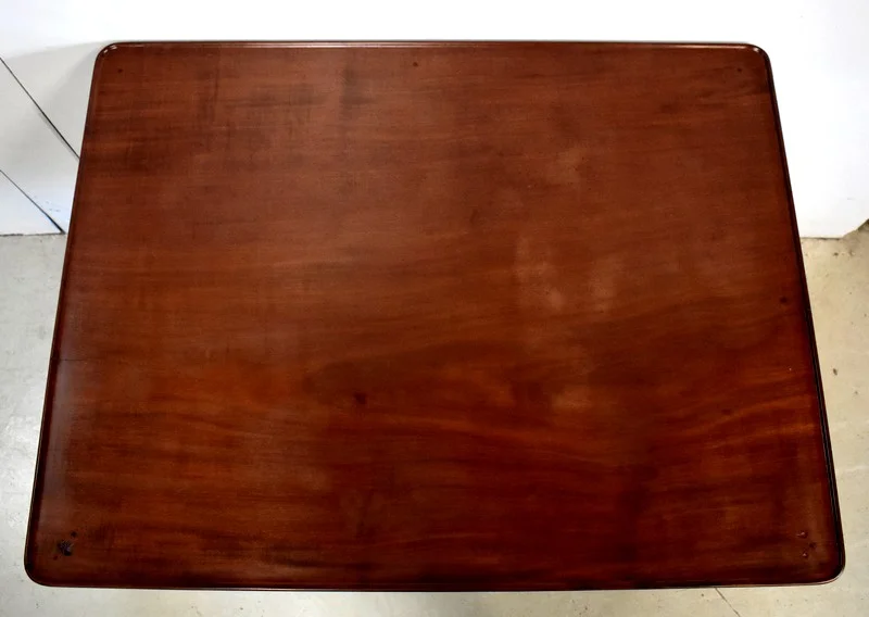 Table Bureau en Acajou de Cuba Massif, époque Louis XVI – XVIIIe