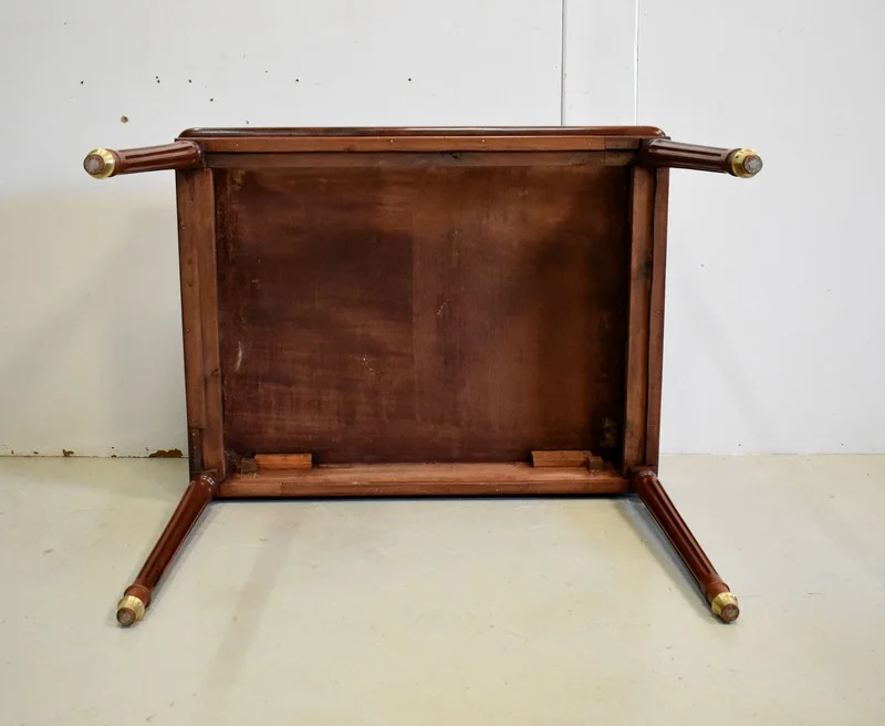 Table Bureau en Acajou de Cuba Massif, époque Louis XVI – XVIIIe