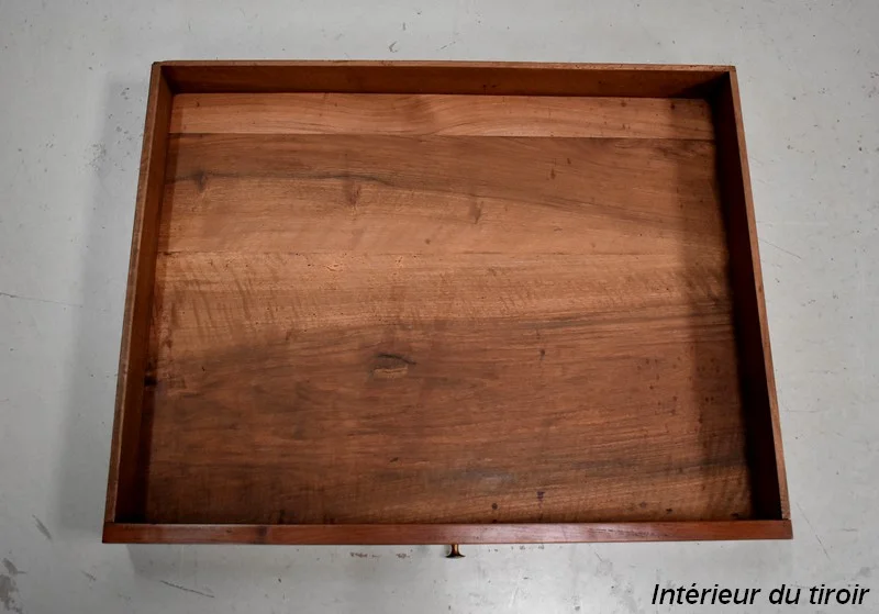 Table Bureau en Acajou de Cuba Massif, époque Louis XVI – XVIIIe