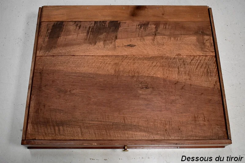 Table Bureau en Acajou de Cuba Massif, époque Louis XVI – XVIIIe