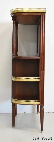 Petit Meuble d’Entre-Deux en Acajou Massif, style Louis XVI – 1ère partie XIXe