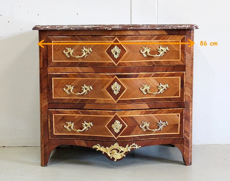 LOUIS XIV STYLE CHEST OF DRAWERS