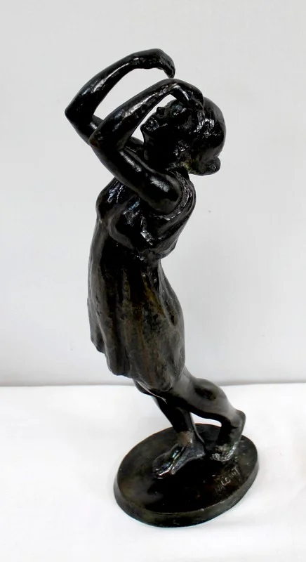 Bronze « la Danseuse », de G. Halbout du Tanney – 1ère partie du XXe