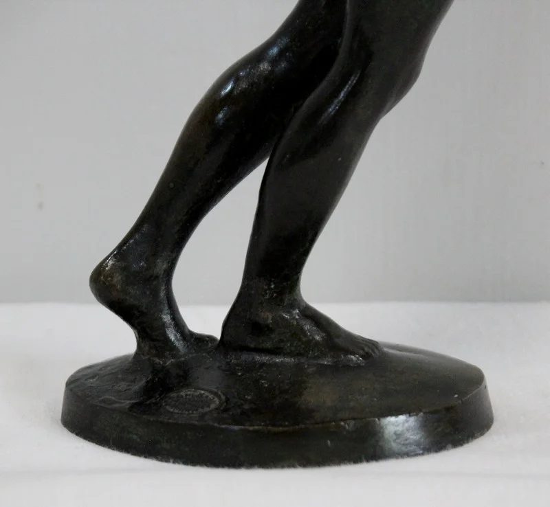 Bronze « la Danseuse », de G. Halbout du Tanney – 1ère partie du XXe
