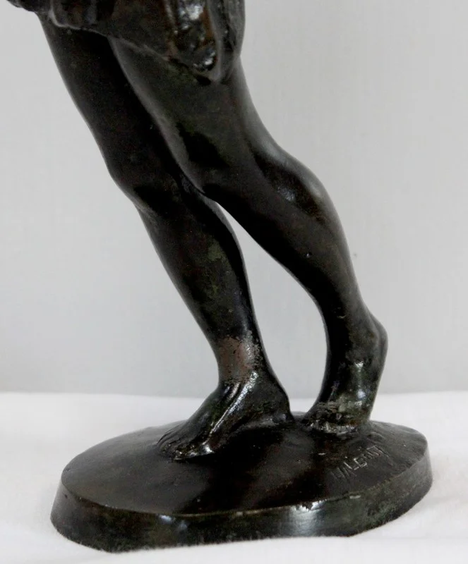 Bronze « la Danseuse », de G. Halbout du Tanney – 1ère partie du XXe