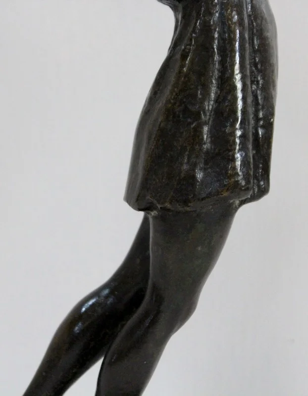 Bronze « la Danseuse », de G. Halbout du Tanney – 1ère partie du XXe
