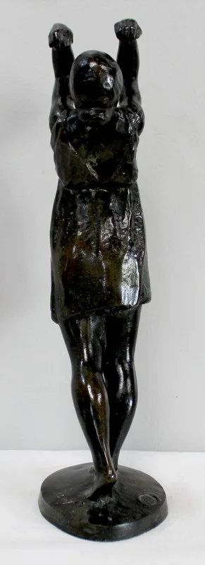 Bronze « la Danseuse », de G. Halbout du Tanney – 1ère partie du XXe
