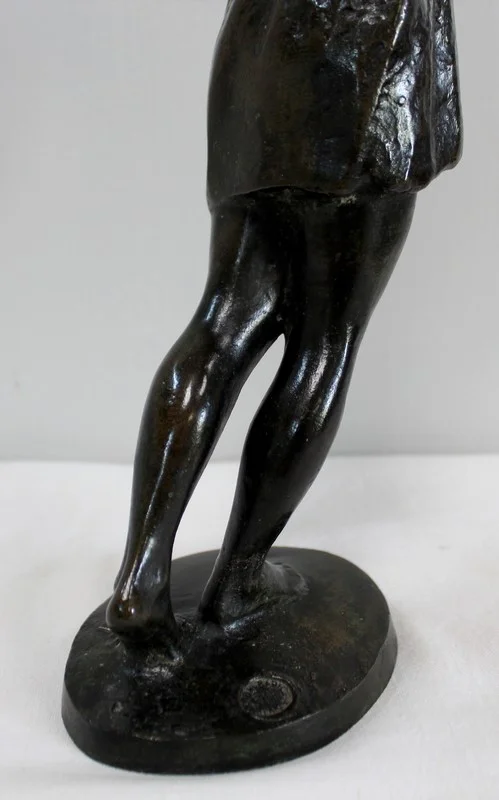 Bronze « la Danseuse », de G. Halbout du Tanney – 1ère partie du XXe