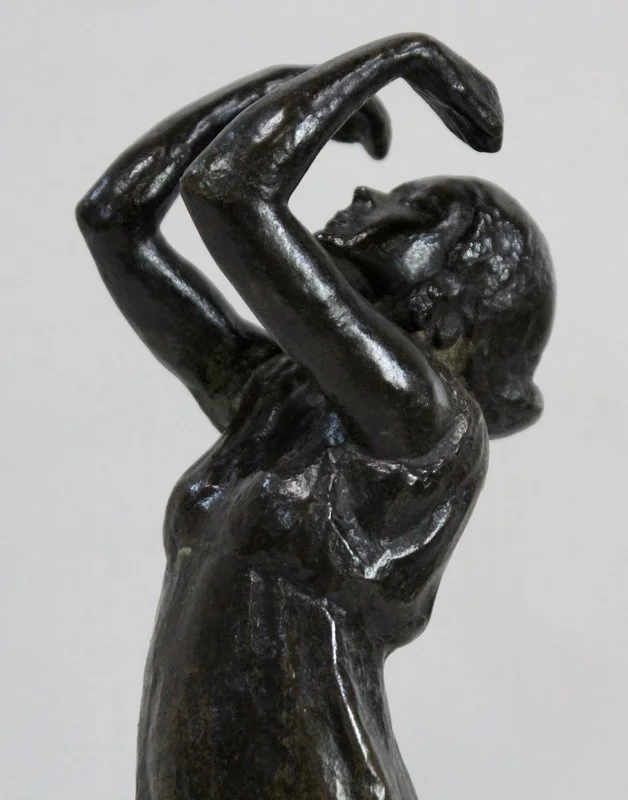 Bronze « la Danseuse », de G. Halbout du Tanney – 1ère partie du XXe