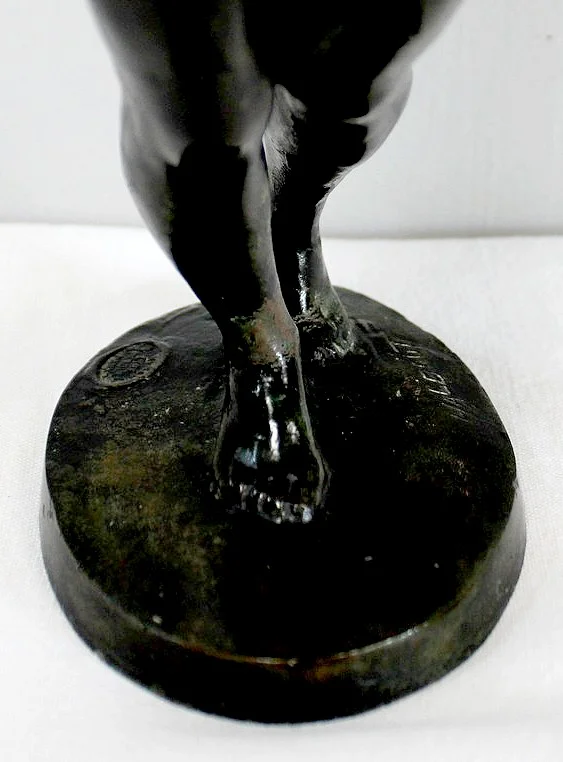 Bronze « la Danseuse », de G. Halbout du Tanney – 1ère partie du XXe