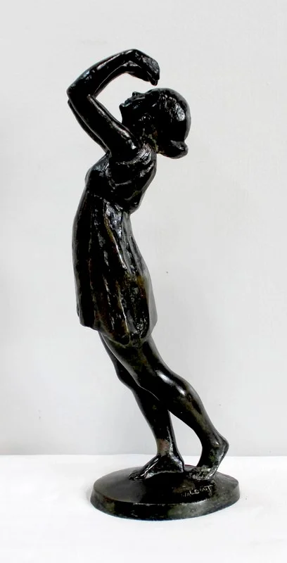 Bronze « la Danseuse », de G. Halbout du Tanney – 1ère partie du XXe
