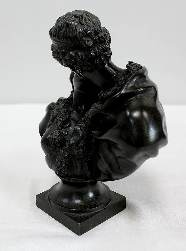 Bronze « le Baiser Donné » d’après J-A. Houdon – 2ème moitié du XIXe