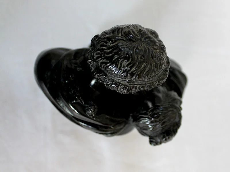 Bronze « le Baiser Donné » d’après J-A. Houdon – 2ème moitié du XIXe