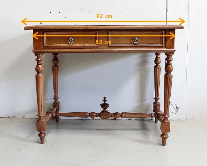 MESA DE ESCRITURA DE NOGAL