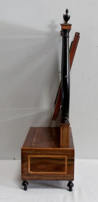 Psyché de Commode, en Amarante et Citronnier, époque Empire – Début XIXe