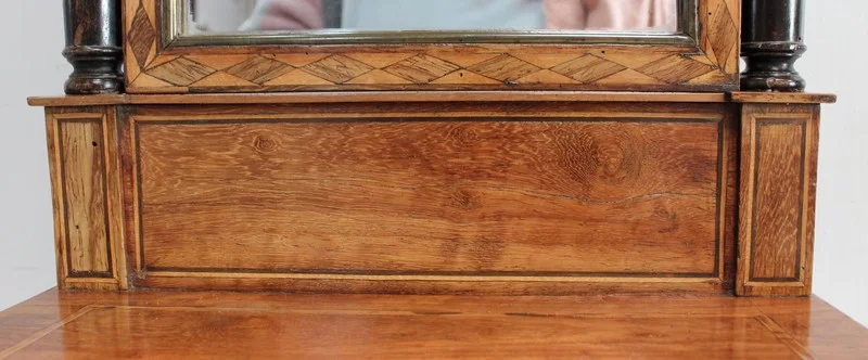 Psyché de Commode, en Amarante et Citronnier, époque Empire – Début XIXe