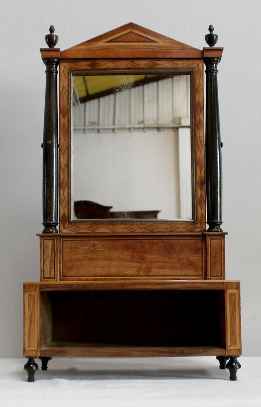 Psyché de Commode, en Amarante et Citronnier, époque Empire – Début XIXe
