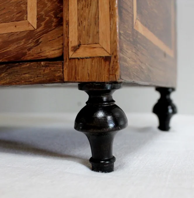 Psyché de Commode, en Amarante et Citronnier, époque Empire – Début XIXe