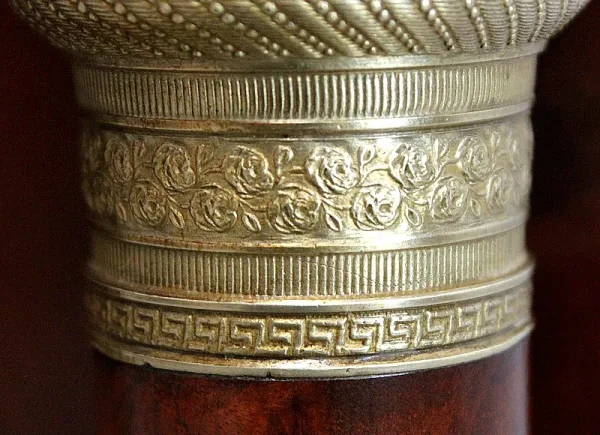 Chevet en placage d’Acajou de Cuba, époque Empire – 1ère partie XIXe