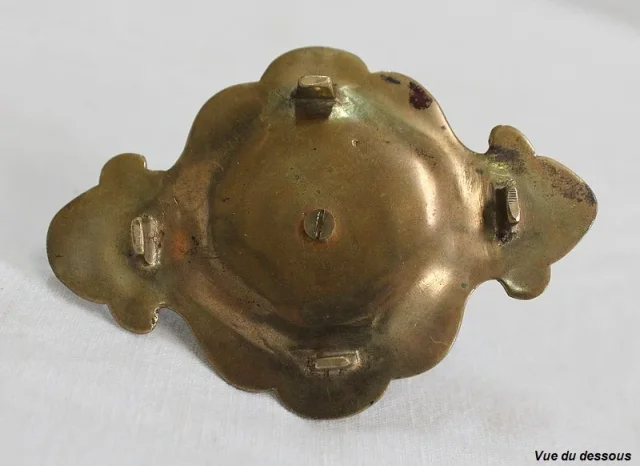 Petit Encrier en Bronze et Émaux Cloisonnés – XIXe