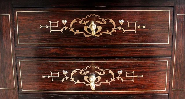 NAPOLEON III PERIODE DROP LEAF TAFEL