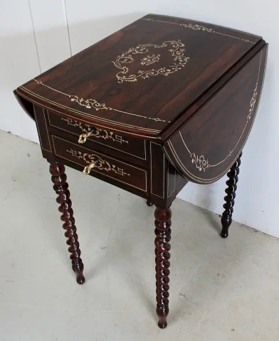 NAPOLEON III PERIODE DROP LEAF TAFEL
