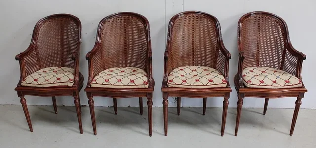 LOUIS XVI STYLE ARMCHAIRS