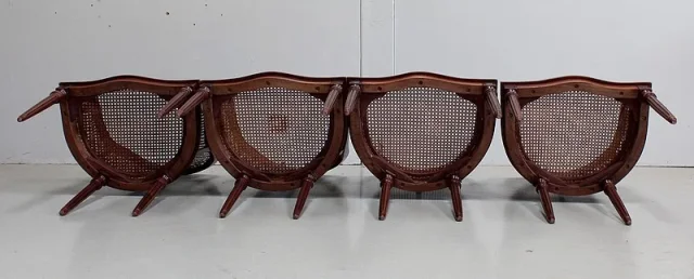 LOUIS XVI STYLE ARMCHAIRS